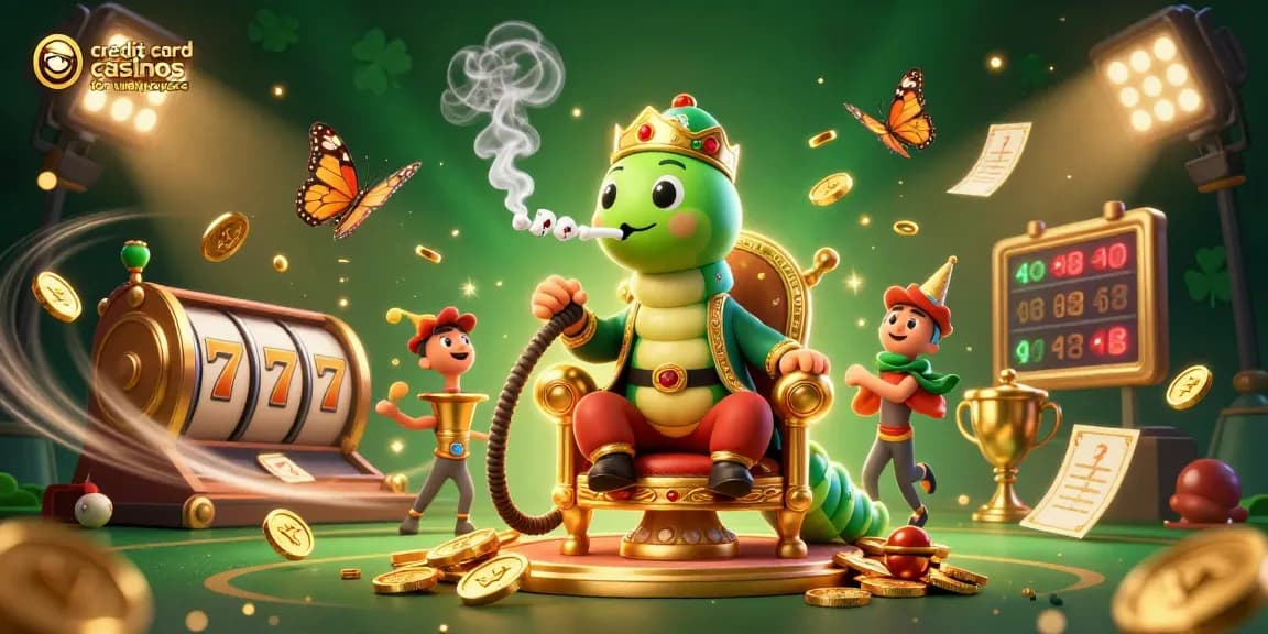 Experience the excitement at credit card casinos for UK players with lively slot reels and dynamic gameplay.