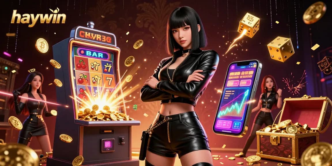 Experience thrilling gaming with haywin and explore vibrant slots bursting with coins and jackpots.