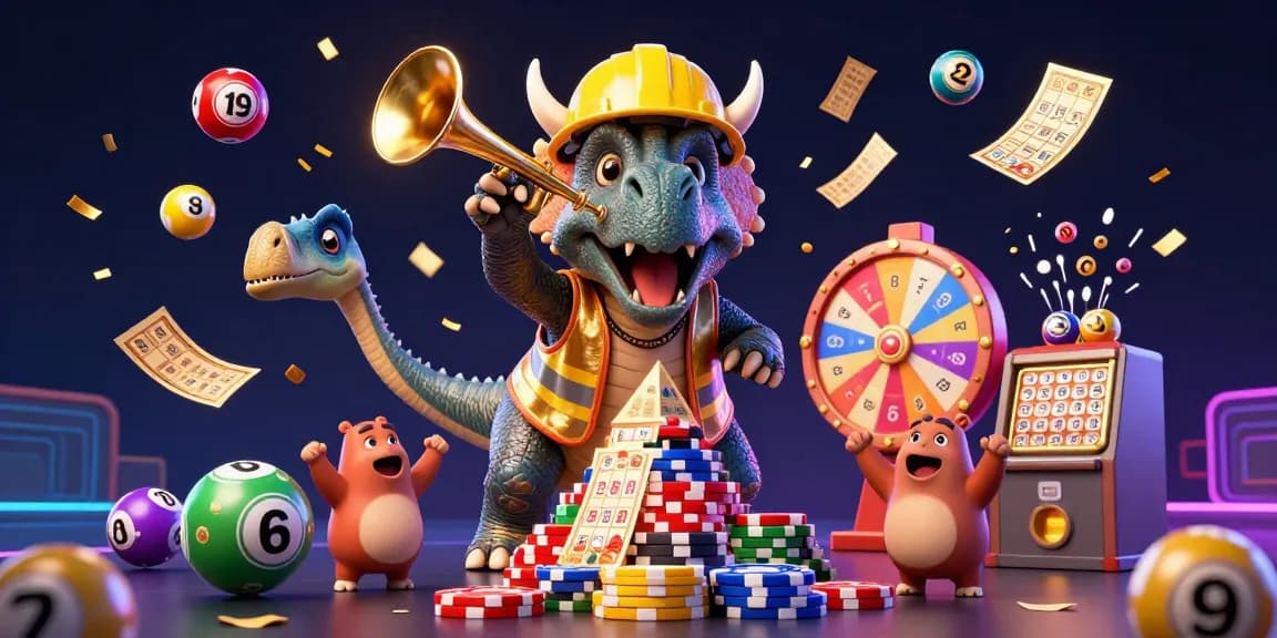 Celebrate big wins with u9win in this vibrant cartoon casino scene filled with excitement and energy.