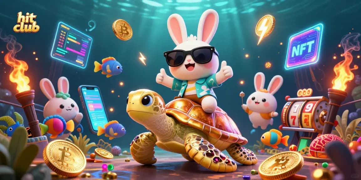 Join the hit club for thrilling casino adventures in this enchanting 3D scene!