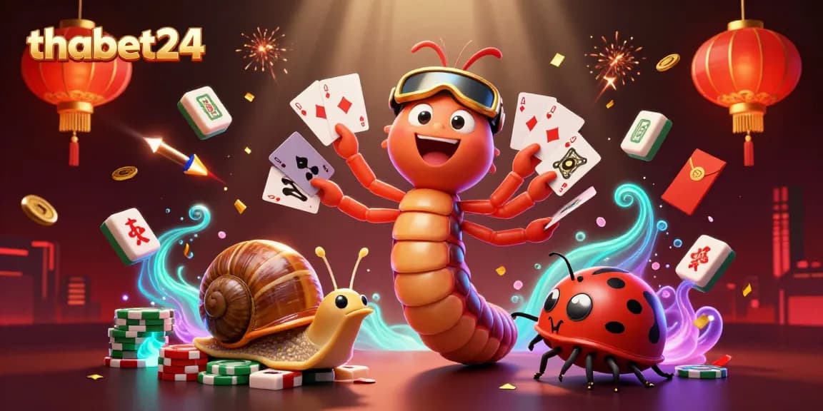 Experience thabet24 with a vibrant scene showcasing a unique millipede dealer and high-stakes gameplay.