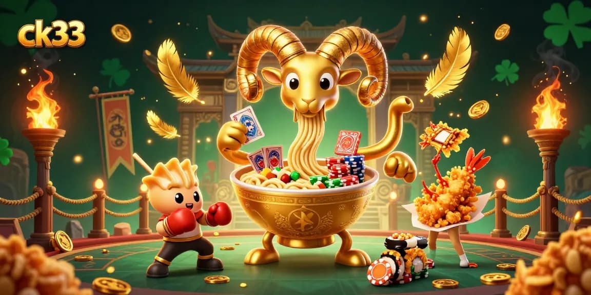 Engage in exciting gaming action at ck33 with dynamic characters in a vibrant casino setting.