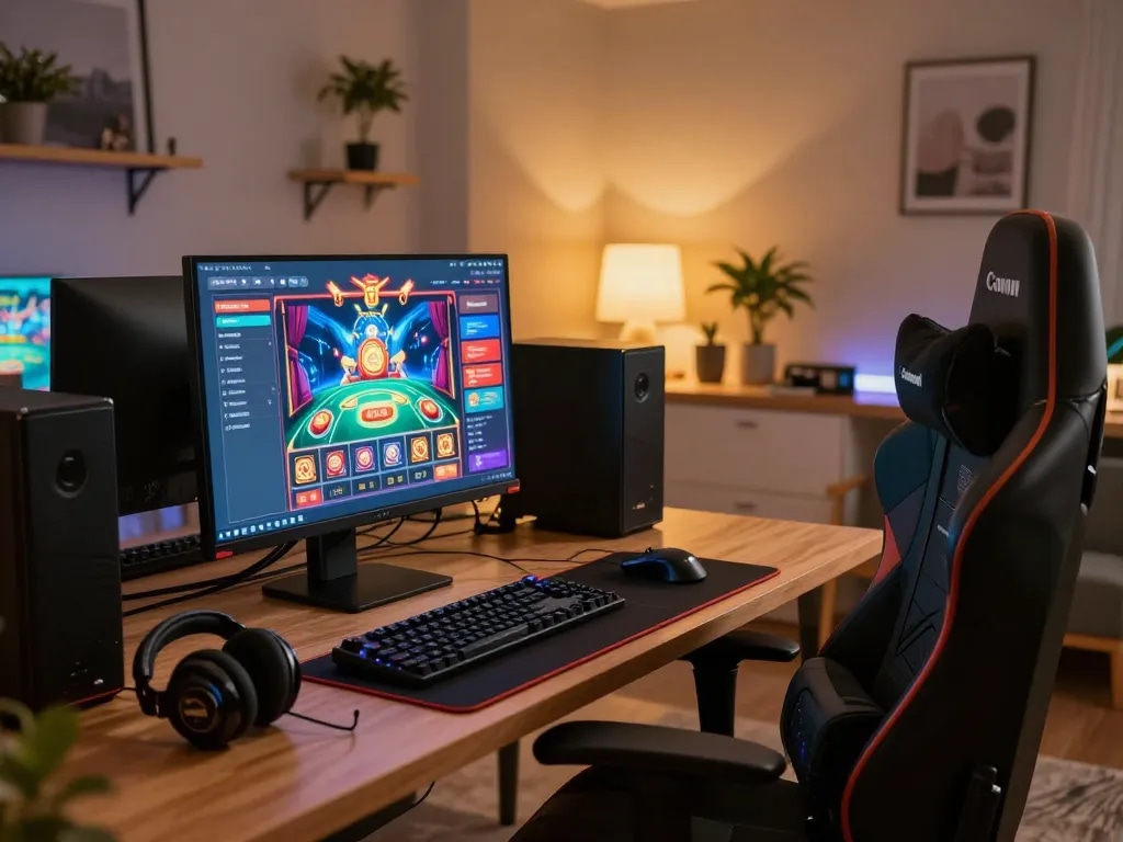Engaging online gaming scene with open88 interface, showcasing an immersive and strategic gaming experience.