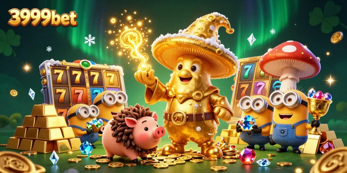 Engage with 3999bet's vibrant slot experience, featuring magical characters and treasures galore.
