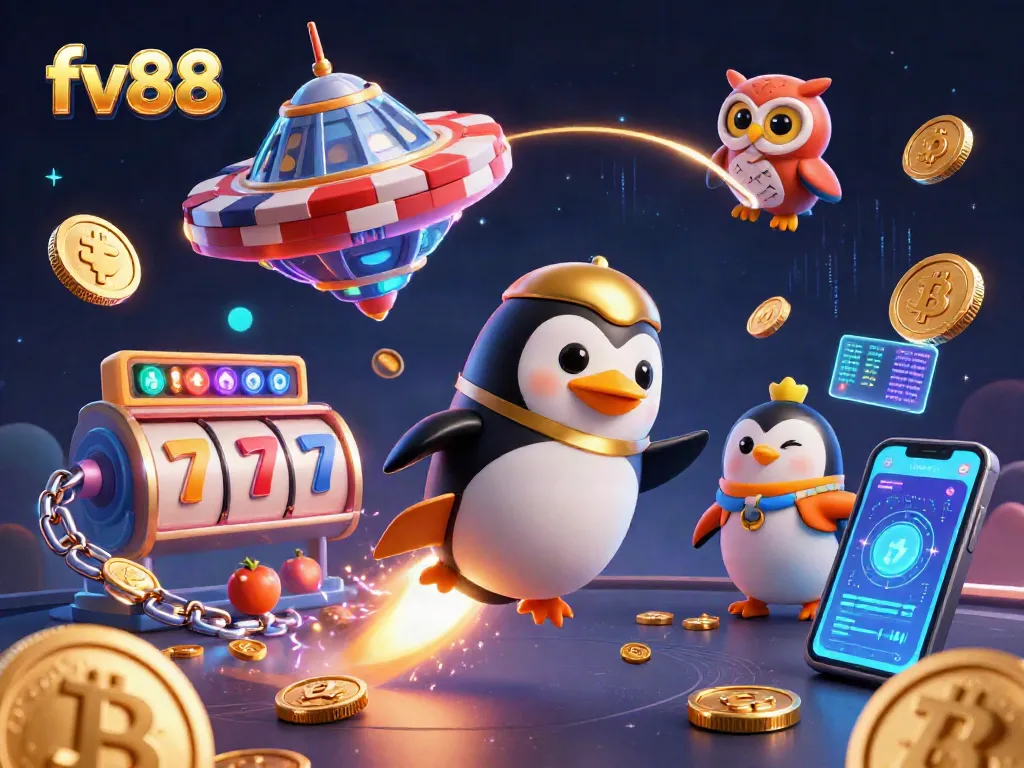 Experience exhilarating gameplay with the fv88 casino illustration showcasing vibrant characters and dynamic game elements.
