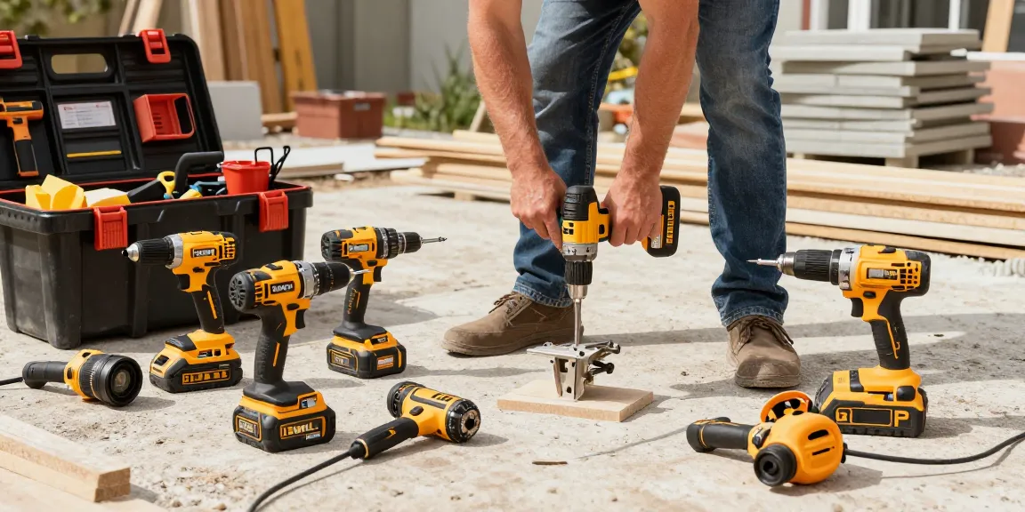 Dewalt fast charger powering tools at a construction site, enhancing productivity.
