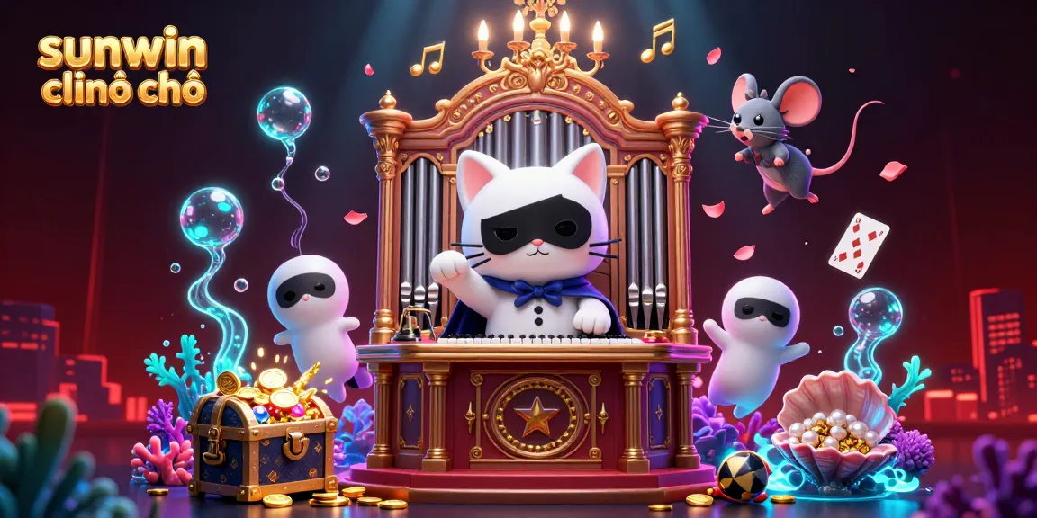 Experience the thrill of sunwin chính chủ while enjoying a vibrant casino atmosphere with animated characters and game elements.